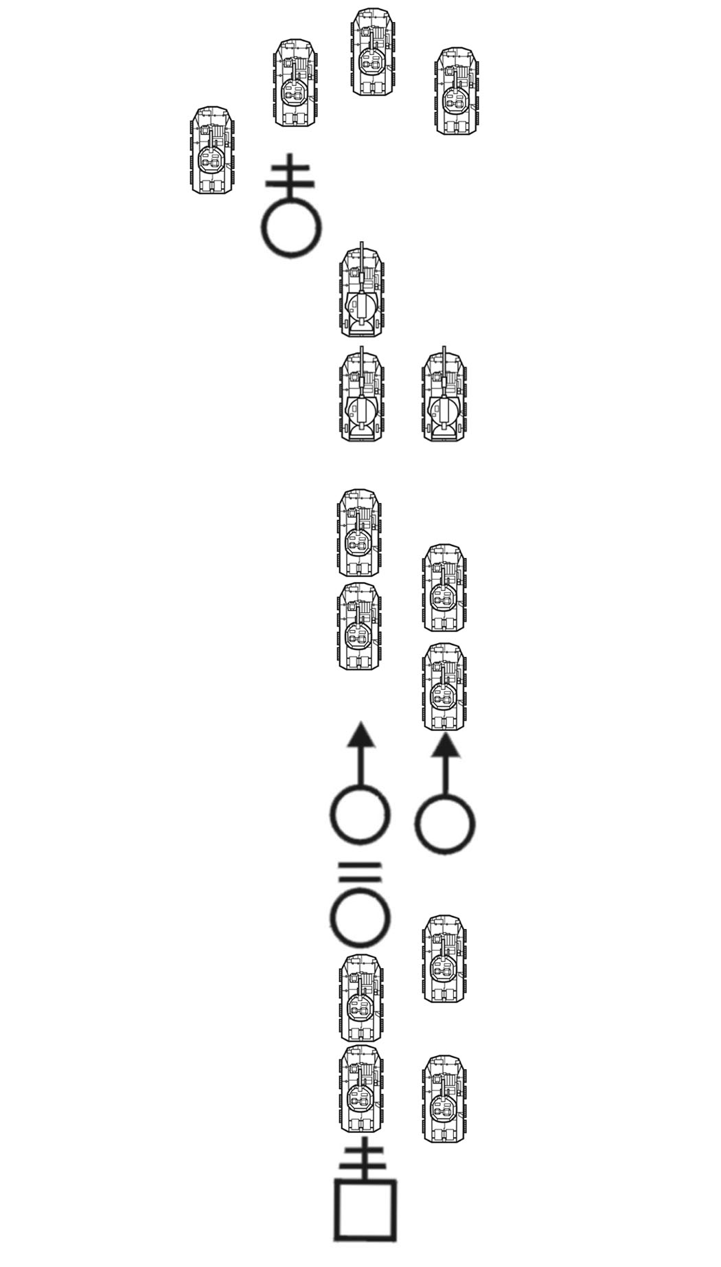 Figure 3-10. Company column mounted.