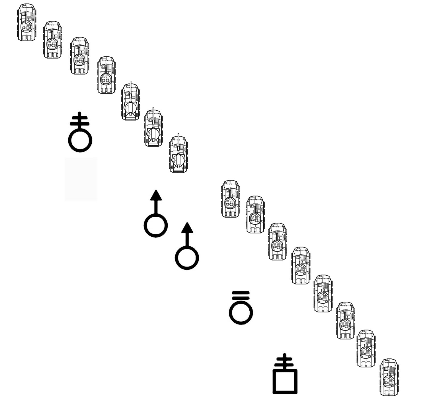 Figure 3-20. Echelon right mounted.