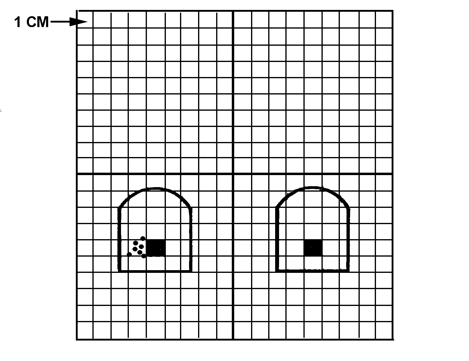 Figure 4-16. Overlay placed over pasters.