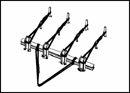 Figure 8-12.  Combination Steel-Picket Holdfast