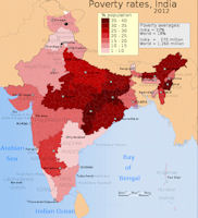 India Poverty Map